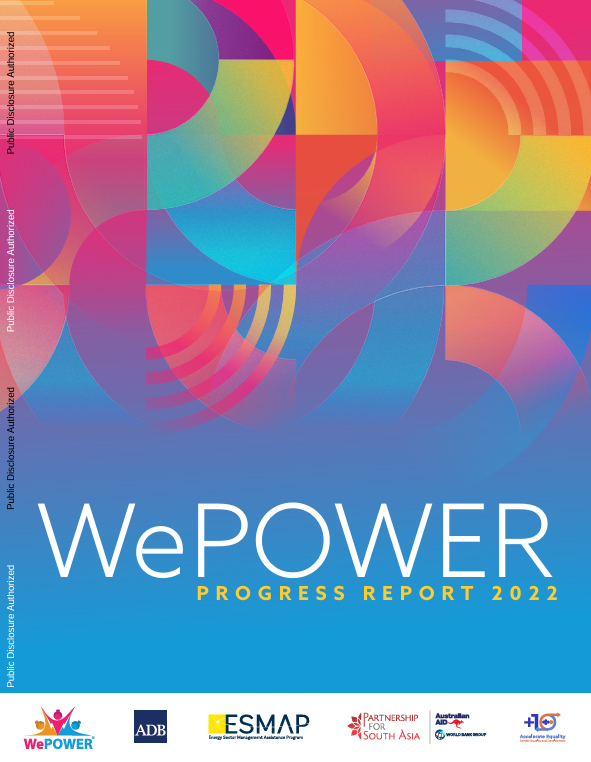 WePOWER Progress Report 2022 cover